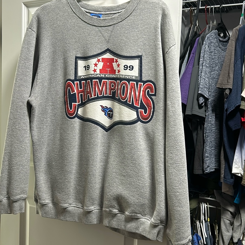 Tennessee Titans 1999 American Conference Champions Sweatshirt
